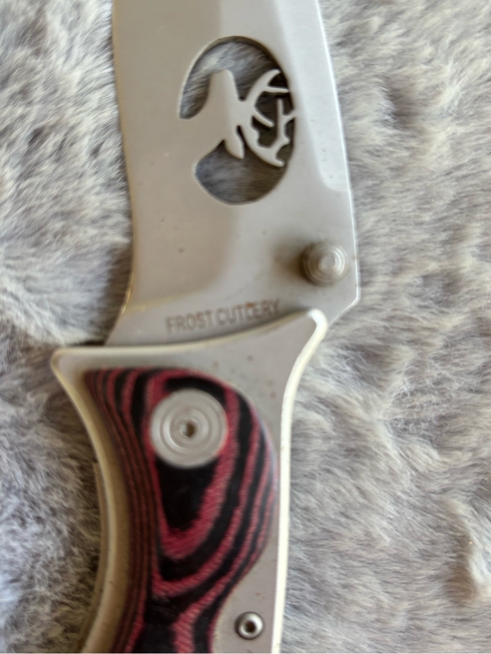 Frost Cutlery, Deer Elk Hunting Collectible Knife , Used